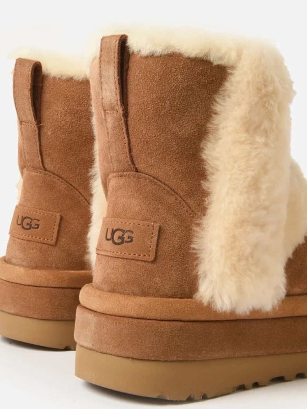 UGG Wmns Classic Chillapeak 'Chestnut' Boots Size 8 NWOT MSRP $260 - Picture 3 of 9